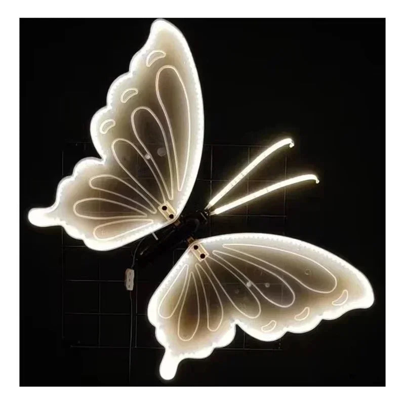 LED Butterfly String Lights Outdoor