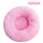 Soft Plush Donut Cat Bed