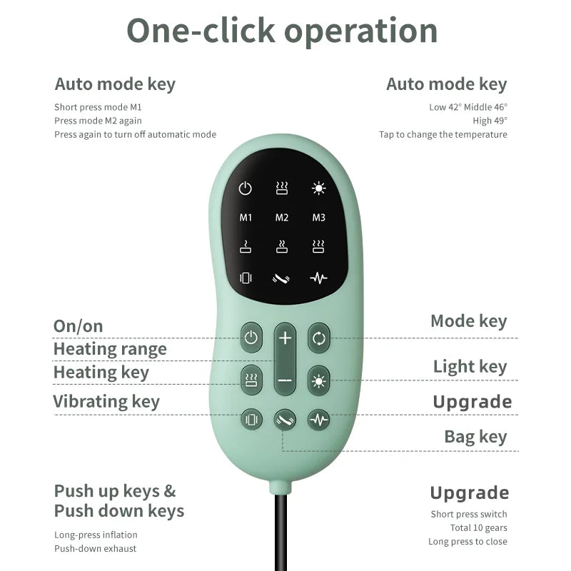 Electric Inflatable Lumbar Traction Massager
