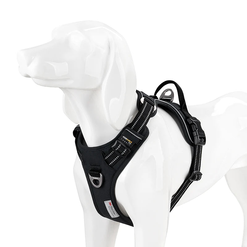 No-Pull Reflective Padded Dog Harness