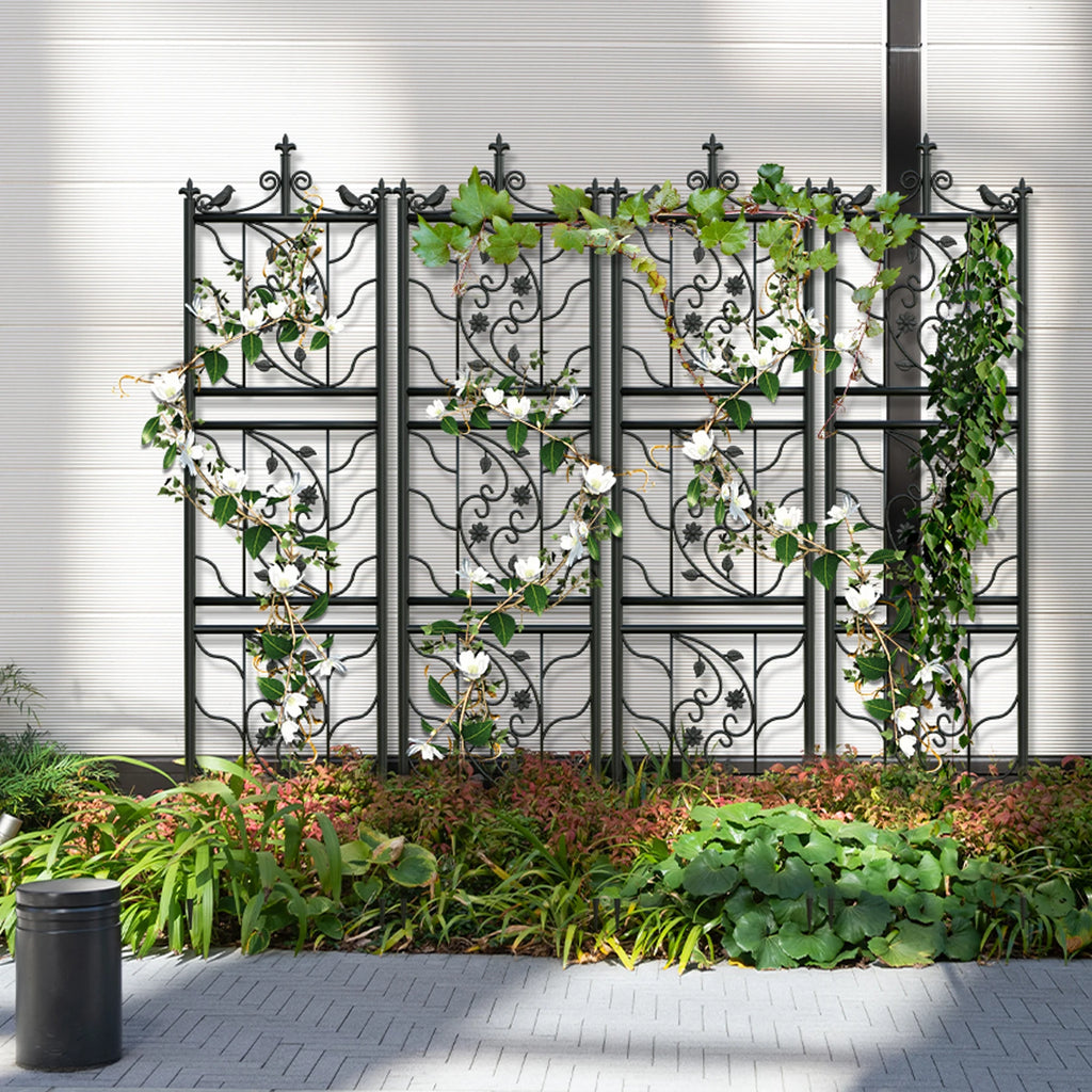 Tall Metal Garden Climbing Trellis