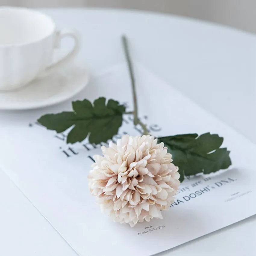 Silk Ball Chrysanthemum Artificial Flowers
