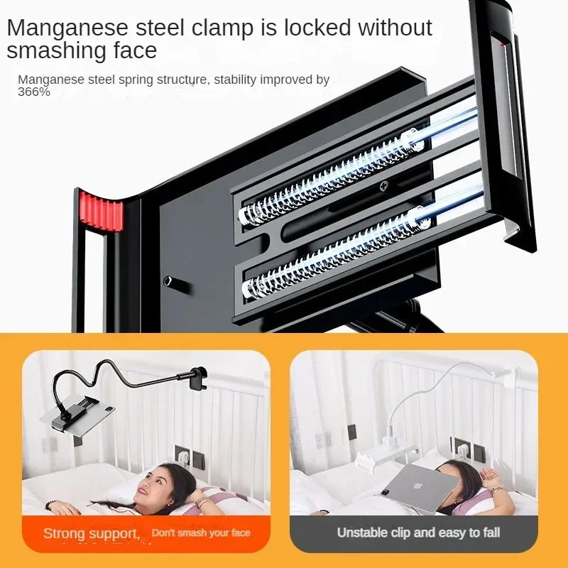 Flexible Adjustable Phone Bed Mount
