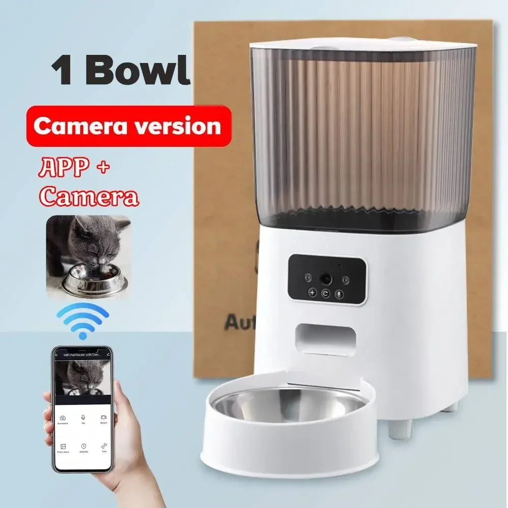 WiFi Pet Feeder with Camera