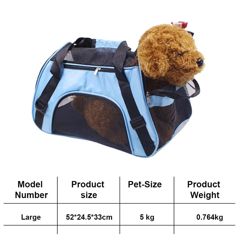 Breathable Foldable Pet Carrier Bag
