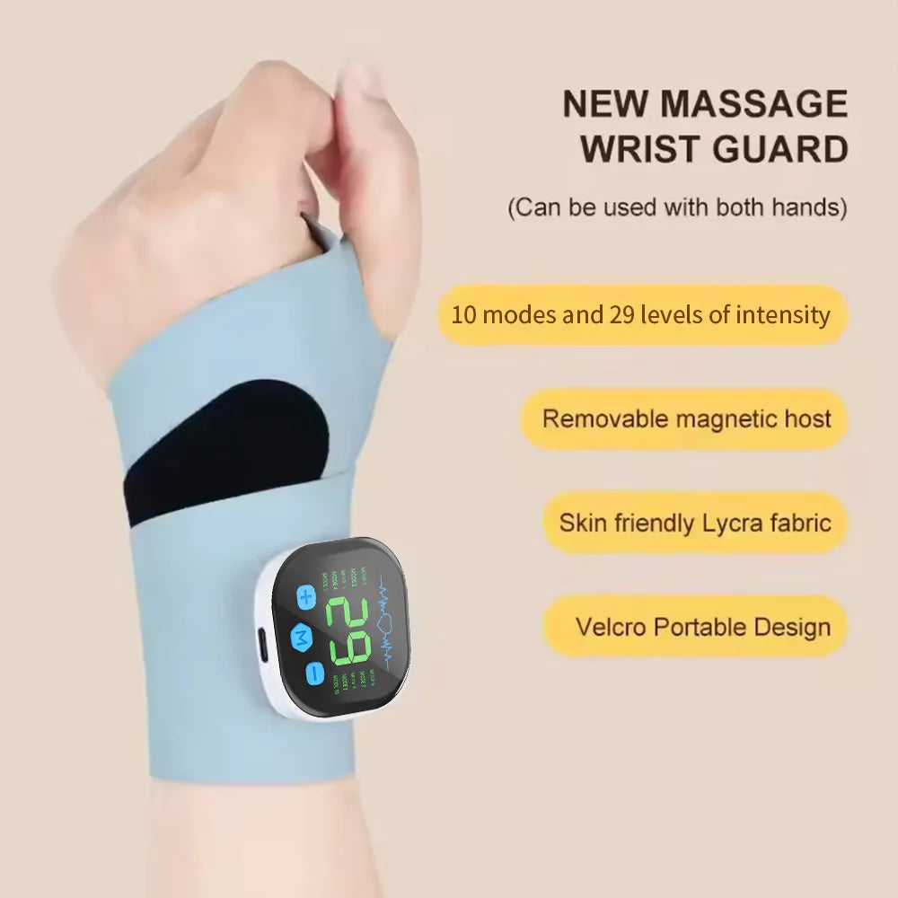 10-Mode Cordless Wrist Hand Massager