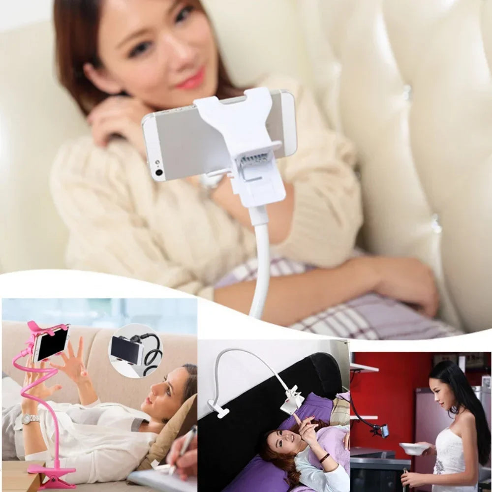 Long Arm Adjustable Phone Clamp