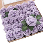 Realistic Foam Rose Artificial Flowers
