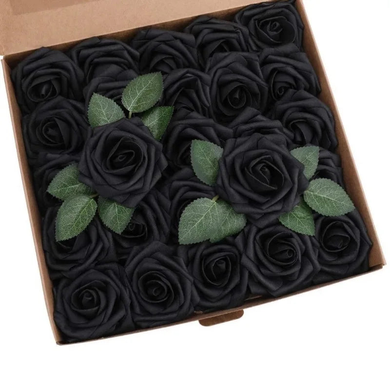 Realistic Foam Rose Artificial Flowers