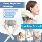Wireless Brushless Motor Neck Massager