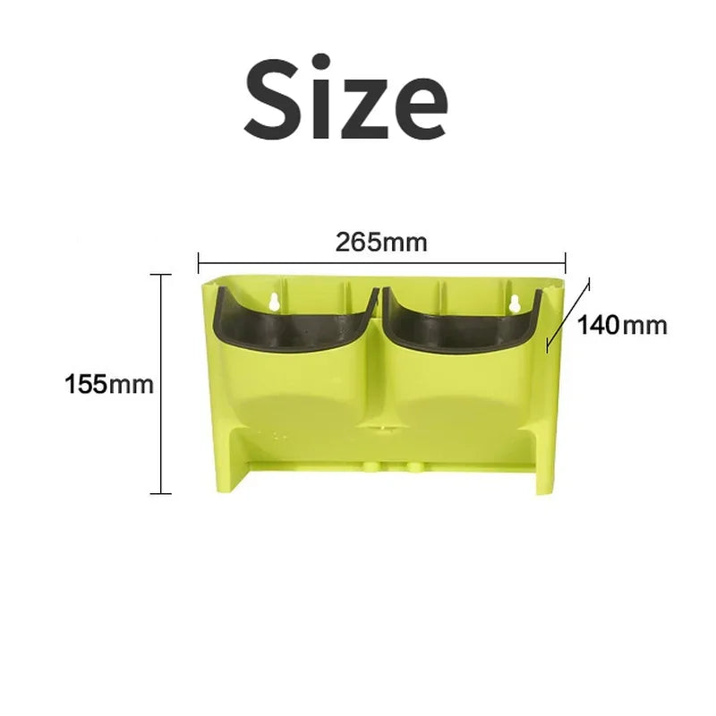 Modular Stackable Wall Planter System