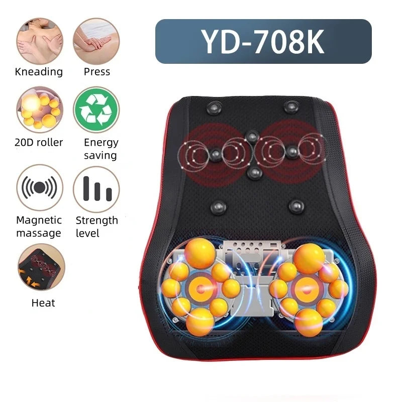 Car Seat Heating Neck Massager