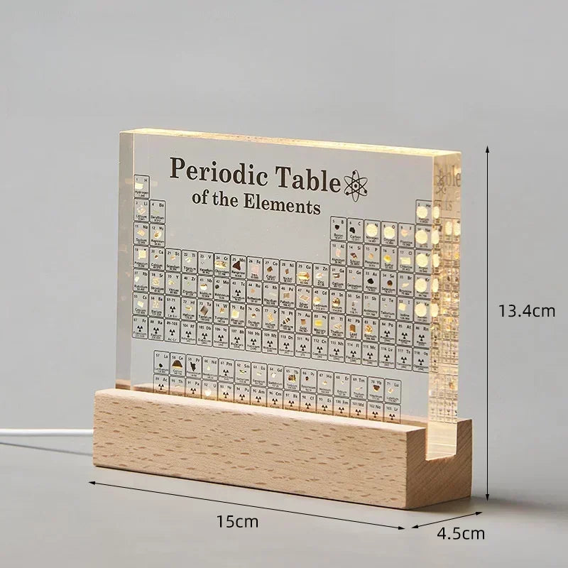 Real Elements Periodic Table Display