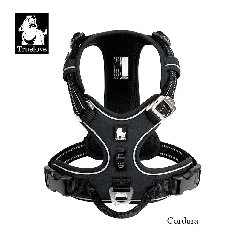No-Pull Reflective Padded Dog Harness