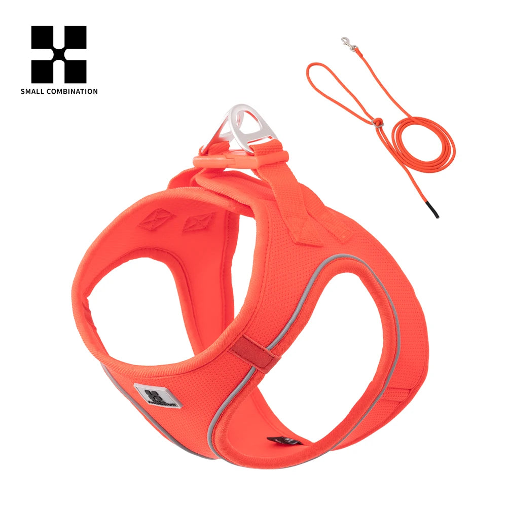 Reflective Adjustable Dog Harness Set