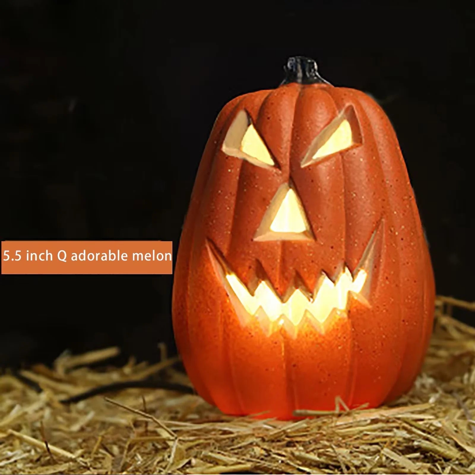 LED Flashing Pumpkin Lantern Lights