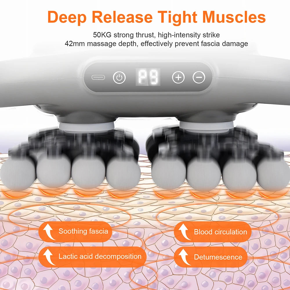 42-Head High-Frequency Vibration Massager
