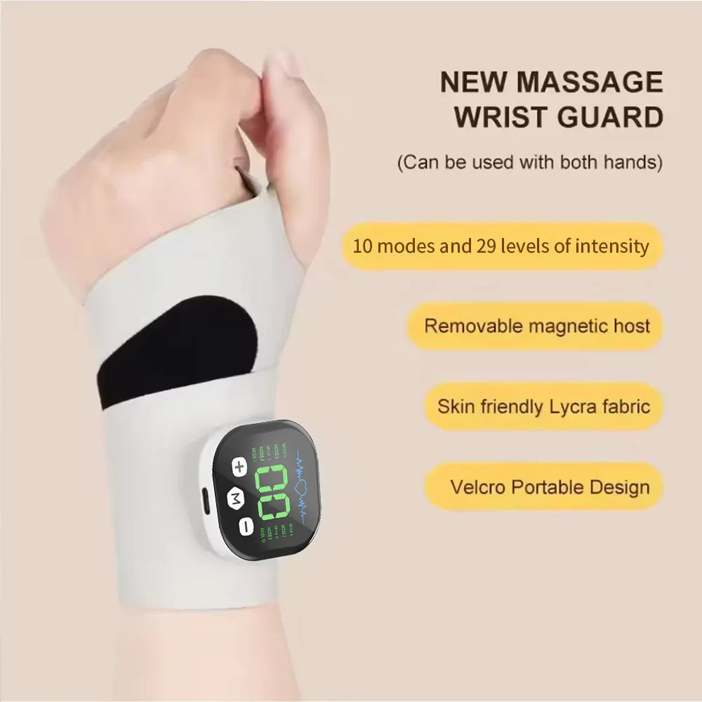 10-Mode Cordless Wrist Hand Massager