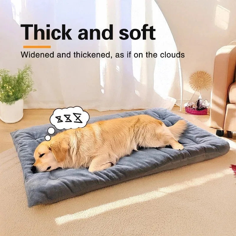 Extra Large Reversible Plush Dog Bed