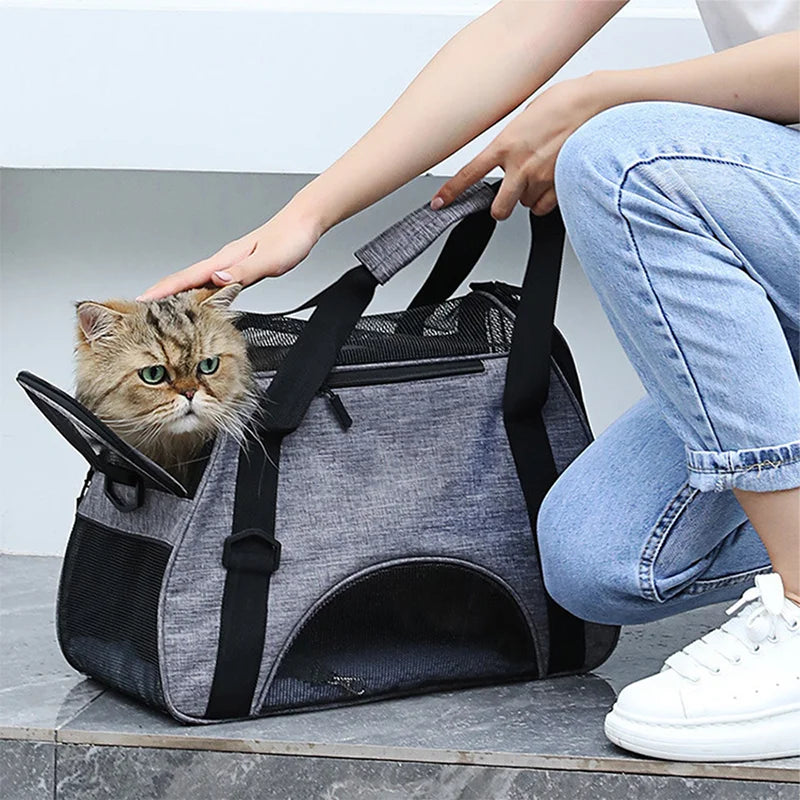 Breathable Foldable Pet Carrier Bag