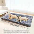 Extra Large Reversible Plush Dog Bed