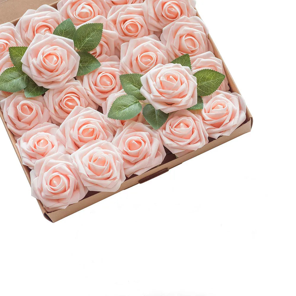 Realistic Foam Rose Artificial Flowers