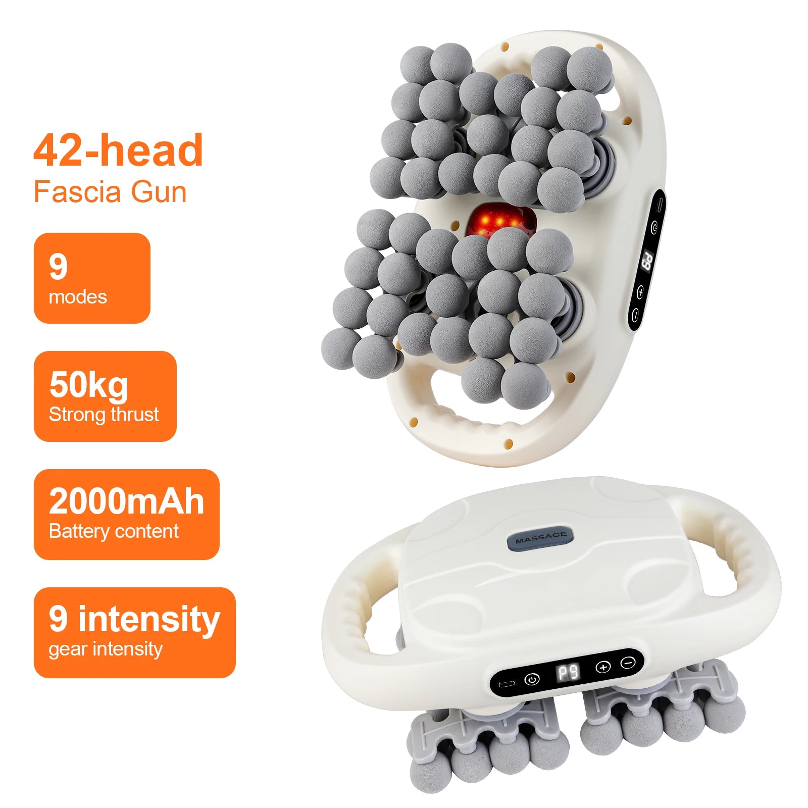 42-Head High-Frequency Vibration Massager