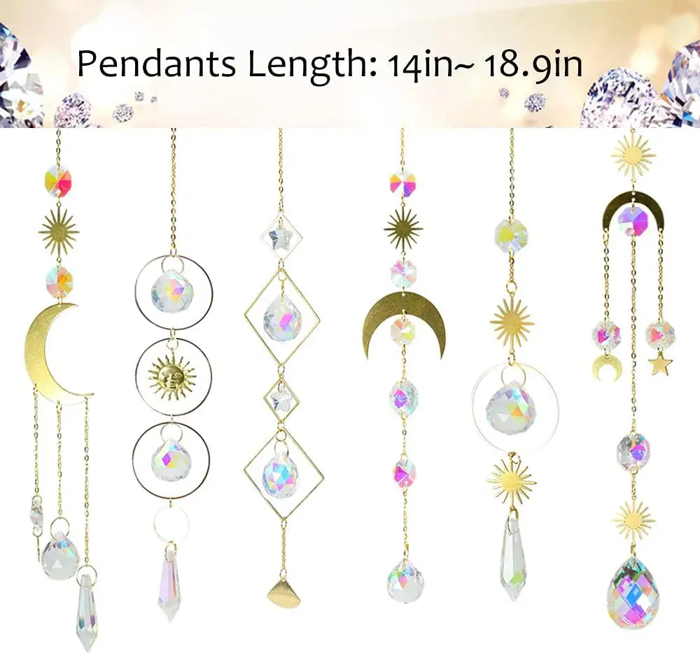 Prism Crystal Window Suncatcher Hanging