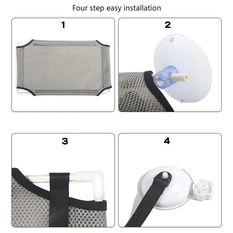 Suction Cup Window Cat Hammock