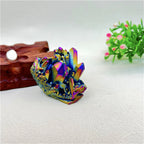 Rainbow Titanium Coated Quartz Crystal