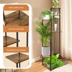 Multi-Tier Corner Plant Display Stand