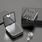 Power Bank with Built-in Makeup Mirror