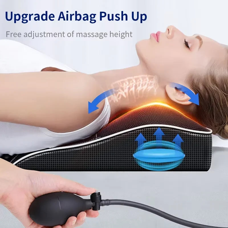 Car Seat Heating Neck Massager