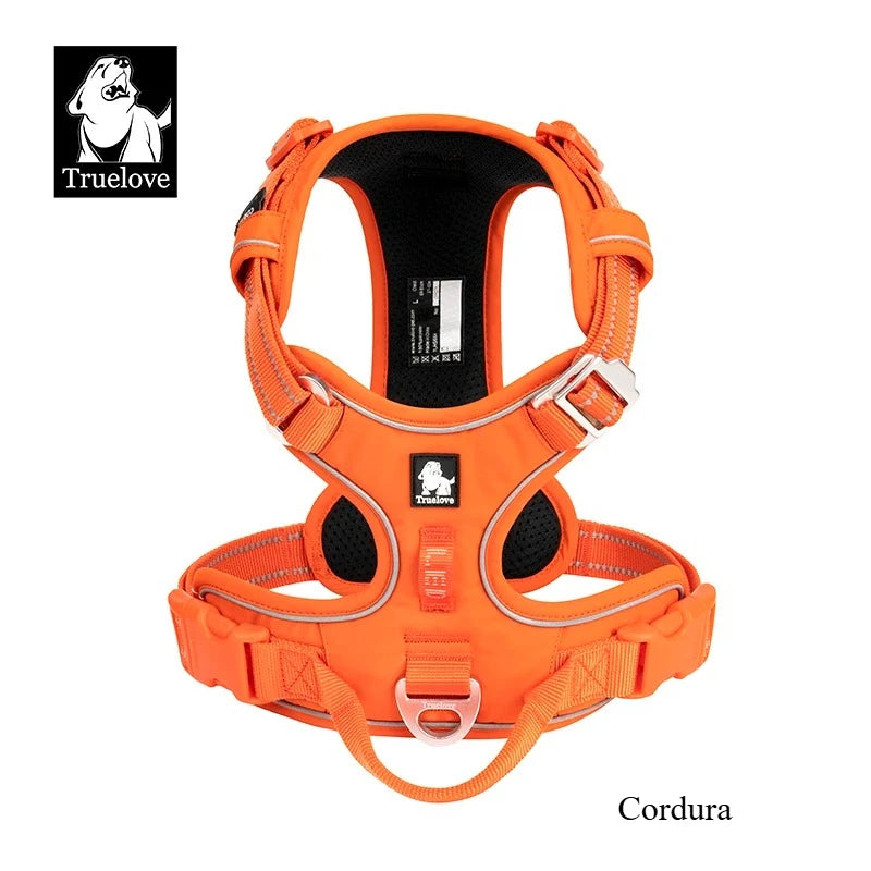 Padded Reflective Step-In Dog Harness