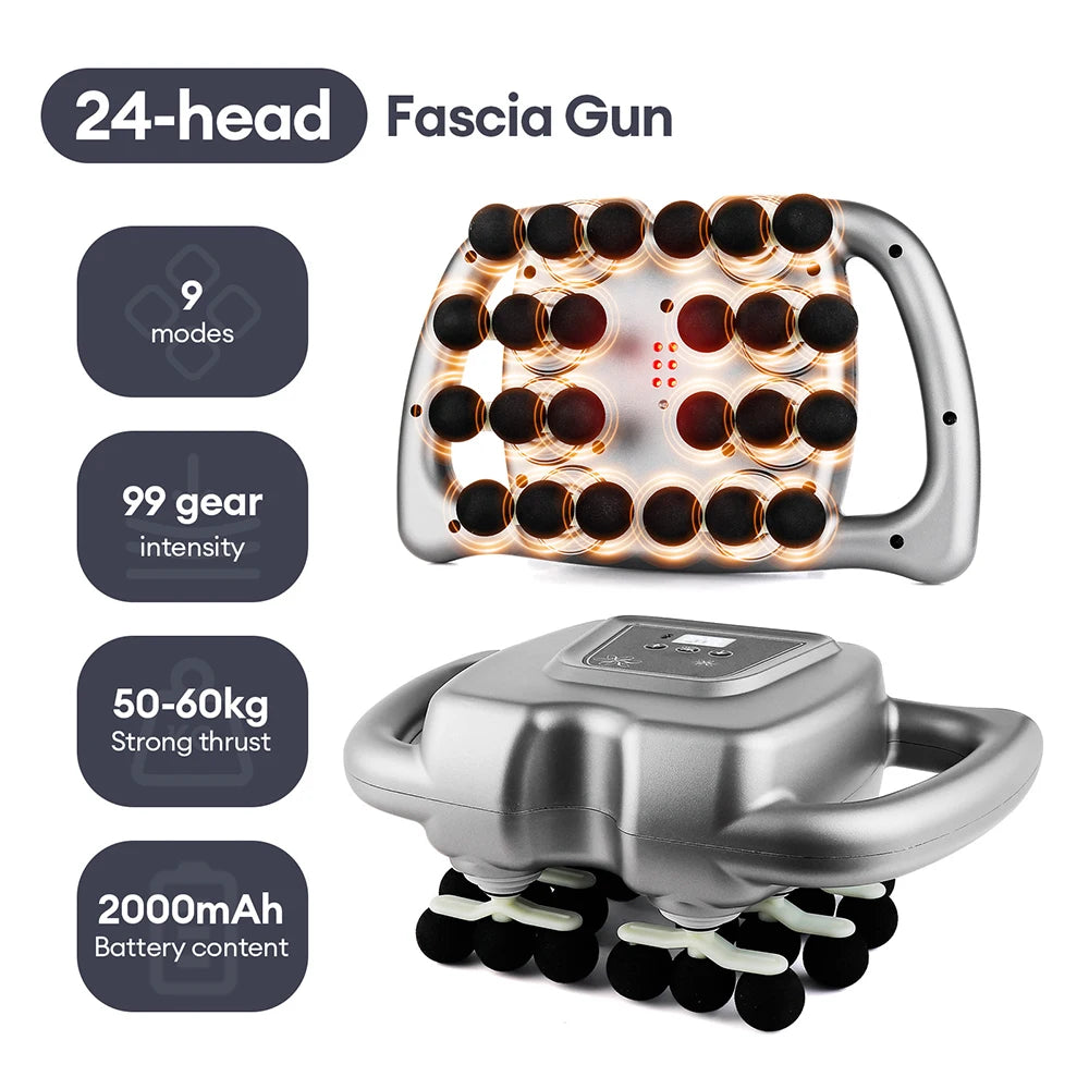 42-Head High-Frequency Vibration Massager