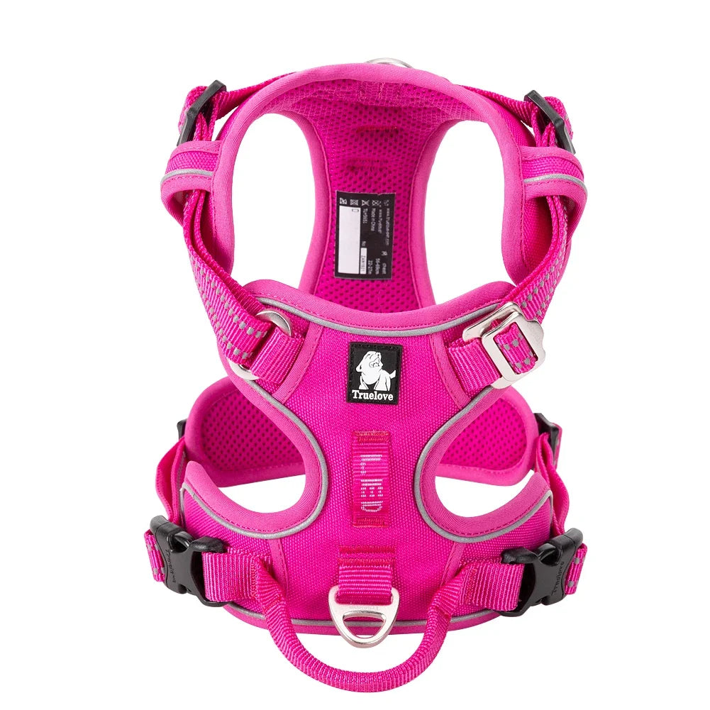 No-Pull Reflective Padded Dog Harness