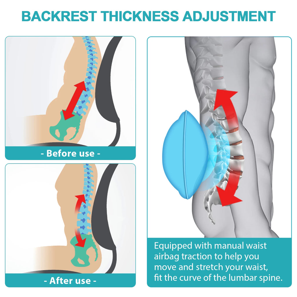 12V Full-Body Car Massage Cushion