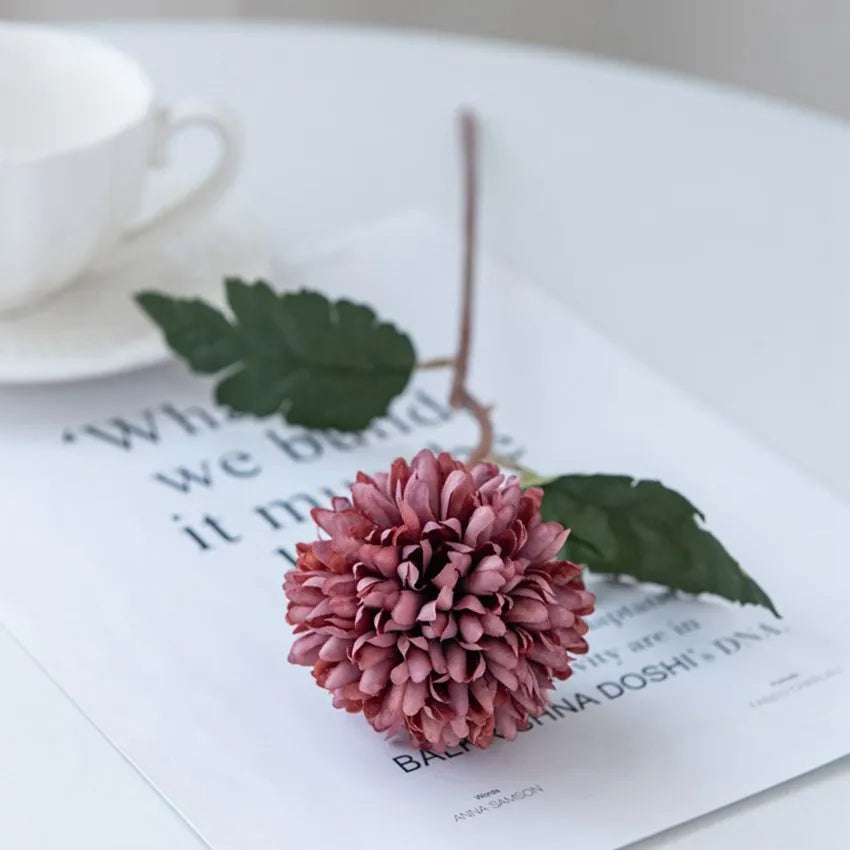 Silk Ball Chrysanthemum Artificial Flowers