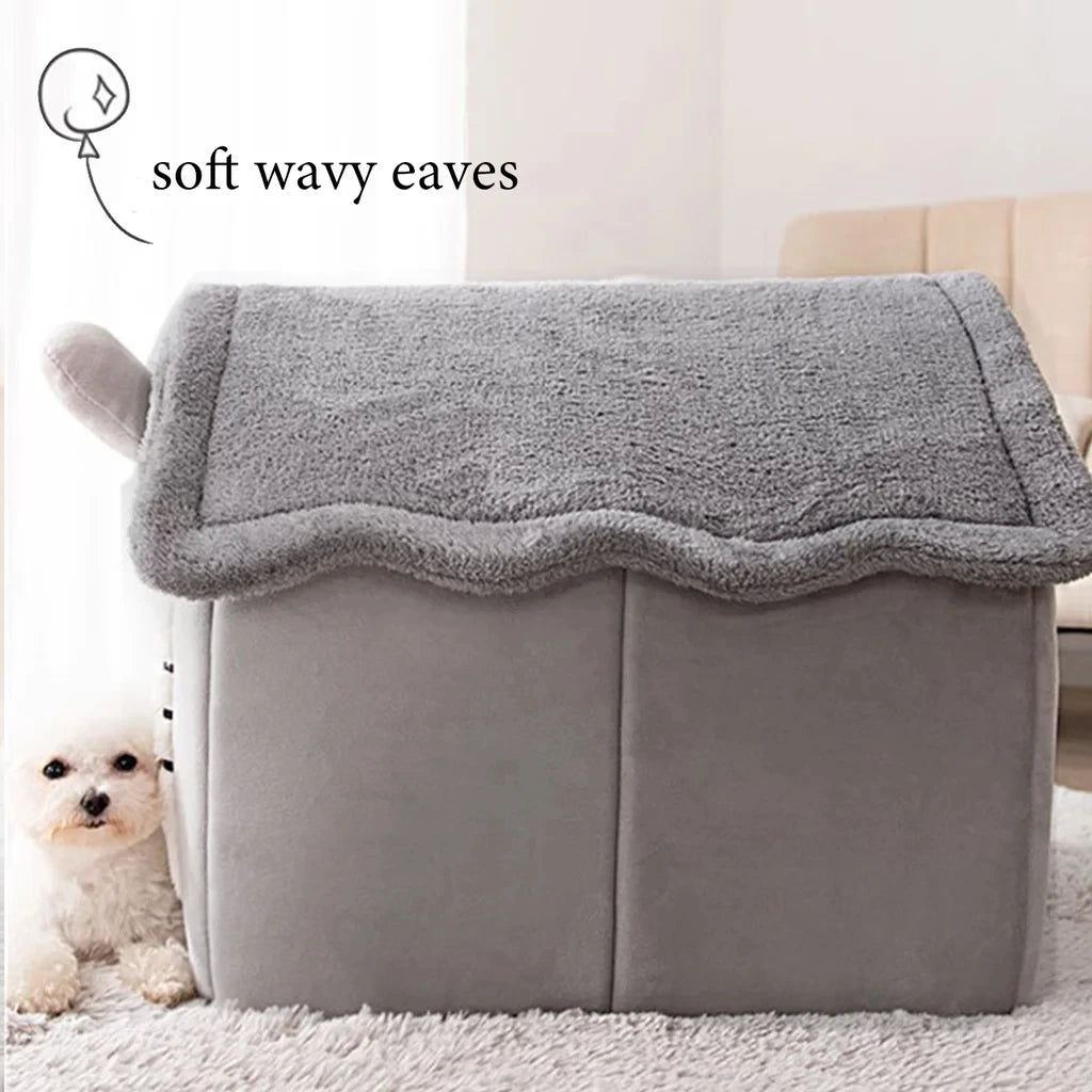 Foldable Winter Pet House Kennel