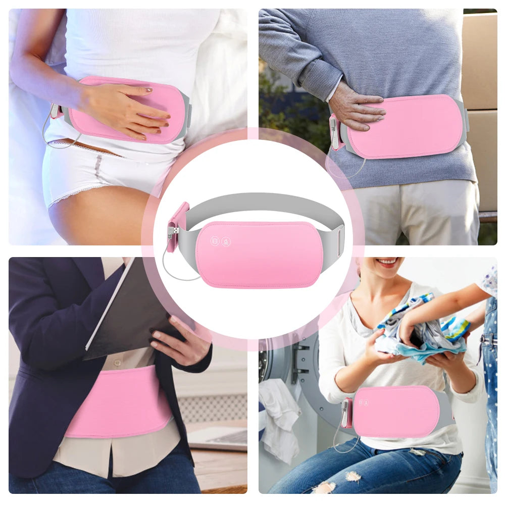 USB Menstrual Cramp Heating Massage Belt