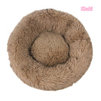Soft Plush Donut Cat Bed