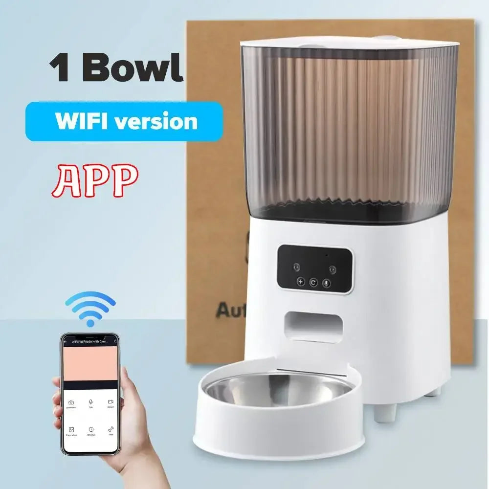 WiFi Pet Feeder with Camera