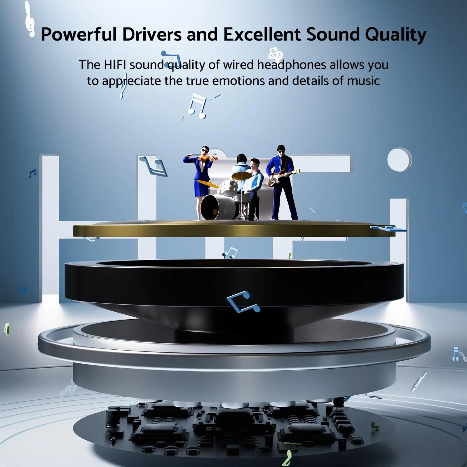 USB-C Wired HiFi Stereo Earphones