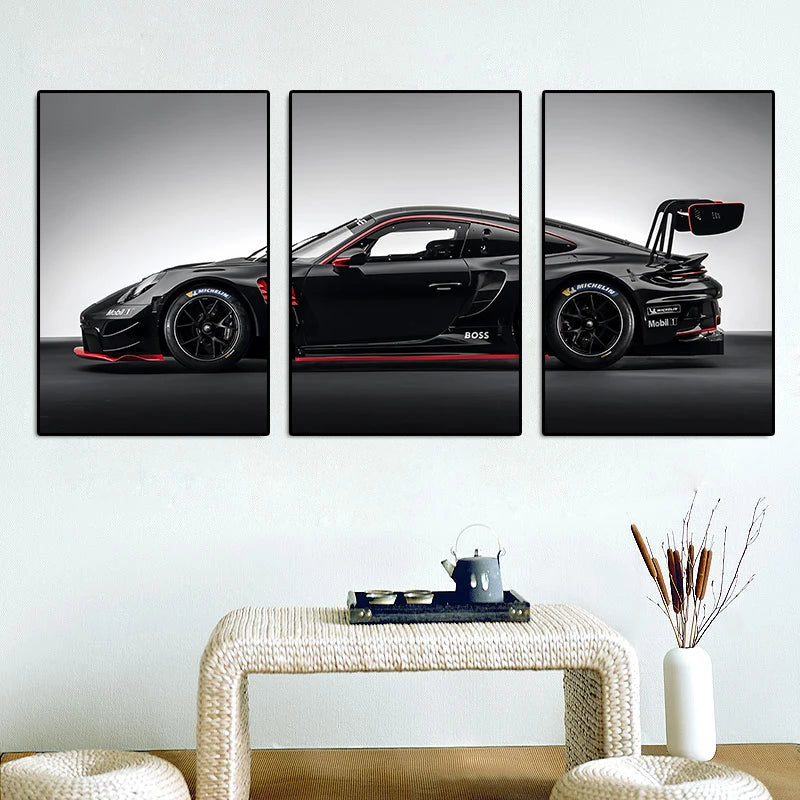 Vintage GT3RS Car Art Posters