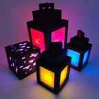 Rechargeable Pixel Lantern Night Light