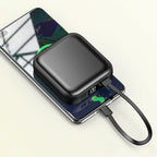 Power Bank with Built-in Makeup Mirror