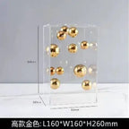 Clear Acrylic Square Display Sphere