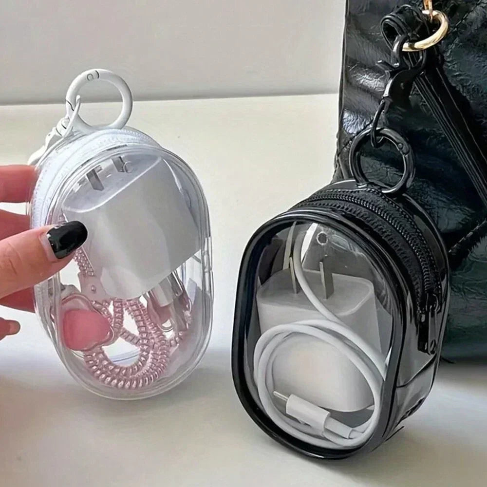 Mini Clear Zipper Storage Pouch