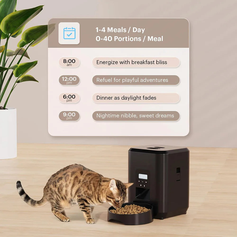 Programmable Automatic Pet Food Dispenser