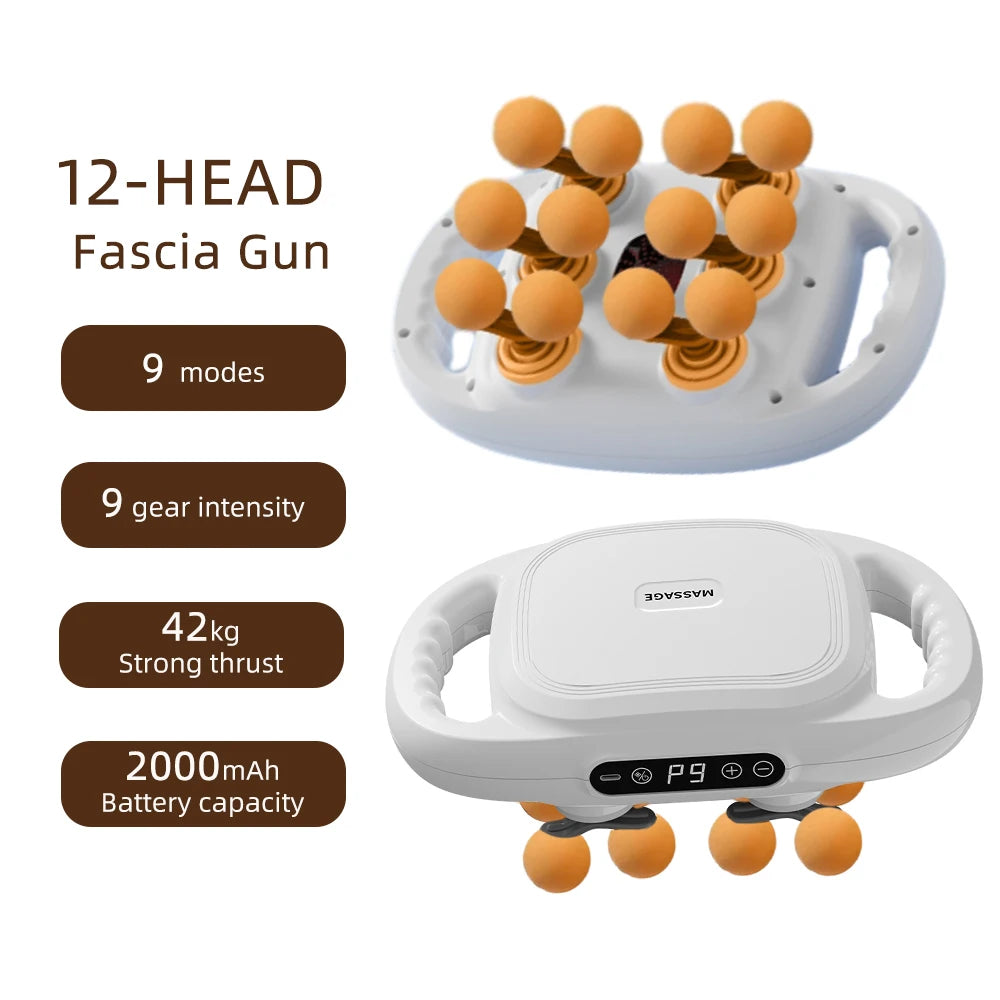 42-Head High-Frequency Vibration Massager